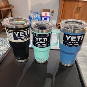 Yeti cups x3